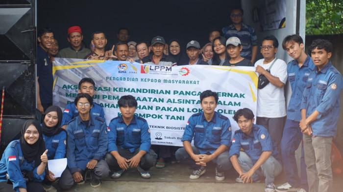 Itera, Unila, dan kelompok tani berkolaborasi wujudkan kemandirian pangan melalui program pengabdian masyarakat.