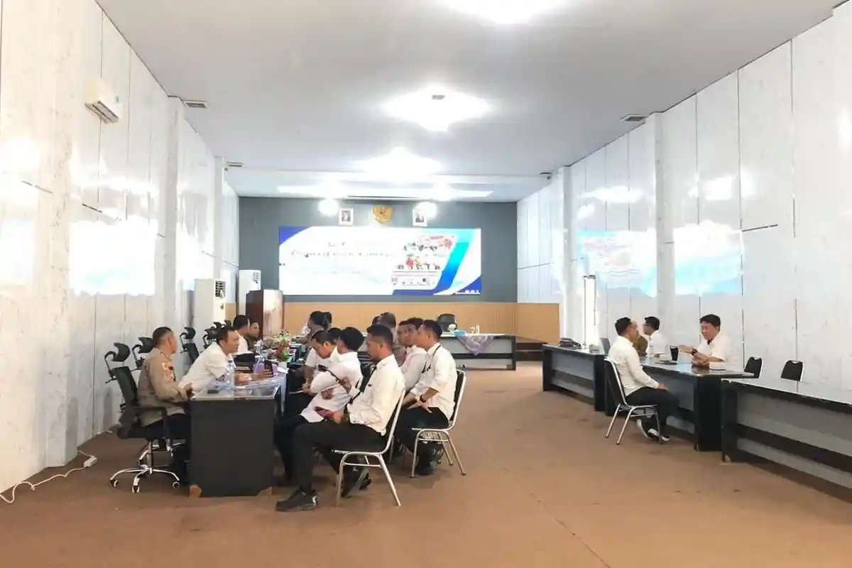 BPK RI Lakukan Pemeriksaan Program Ketahanan Pangan di Polres Lampung Selatan